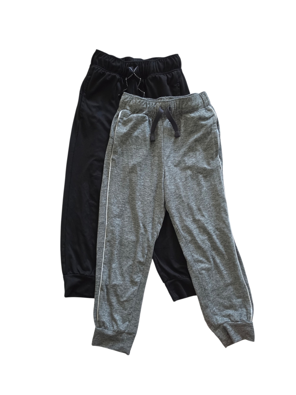 Jumping Beans Boys Active Joggers Bundle - Size 5 - Black & Grey